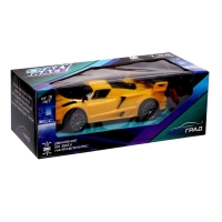 Машина радиоуправляемая &laquo;СпортКар&raquo;, работает от батареек, цвет жёлтый