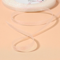 Лента парчовая, 6 мм, 23 &plusmn; 1 м, цвет голография