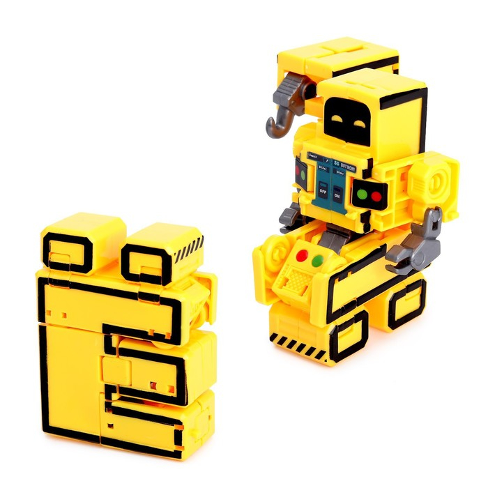 Набор роботов &laquo;Алфавит&raquo;, трансформируются, 7 штук, собираются в 1 робота