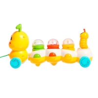 Музыкальная каталка на веревке &laquo;Гусеница&raquo;, световые и звуковые эффекты