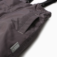 Полукомбинезон утеплённый для мальчиков, цвет серый, рост 116 см Полукомбинезон утеплённый для мальчиков, цвет серый, рост 116 см