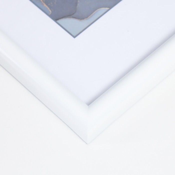 Фоторамка пластик "Радуга" 21х30 см, белый