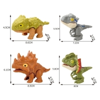 Игровой набор «Dino. Зубастики», подвижные детали, 4 фигурки динозавров Игровой набор «Dino. Зубастики», подвижные детали, 4 фигурки динозавров