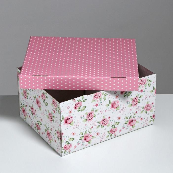 Коробка подарочная складная, упаковка, «Воспоминания о чудесном», 31 х 25.5 х 16 см Коробка подарочная складная, упаковка, «Воспоминания о чудесном», 31 х 25.5 х 16 см