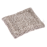 Игрушка на панель авто, собака на подушке, серый окрас