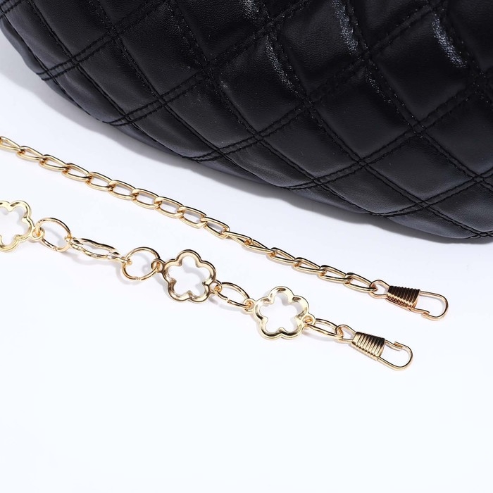 Сумка кросс-боди на молнии, цвет чёрный