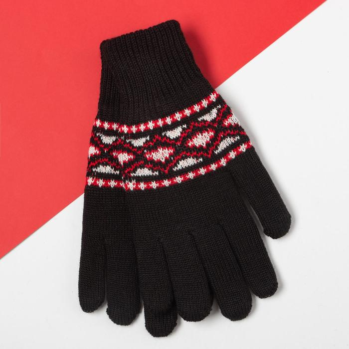 Перчатки мужские в подарочной коробке Перчатки мужские в подарочной коробке"Настоящему мужику", размер 22