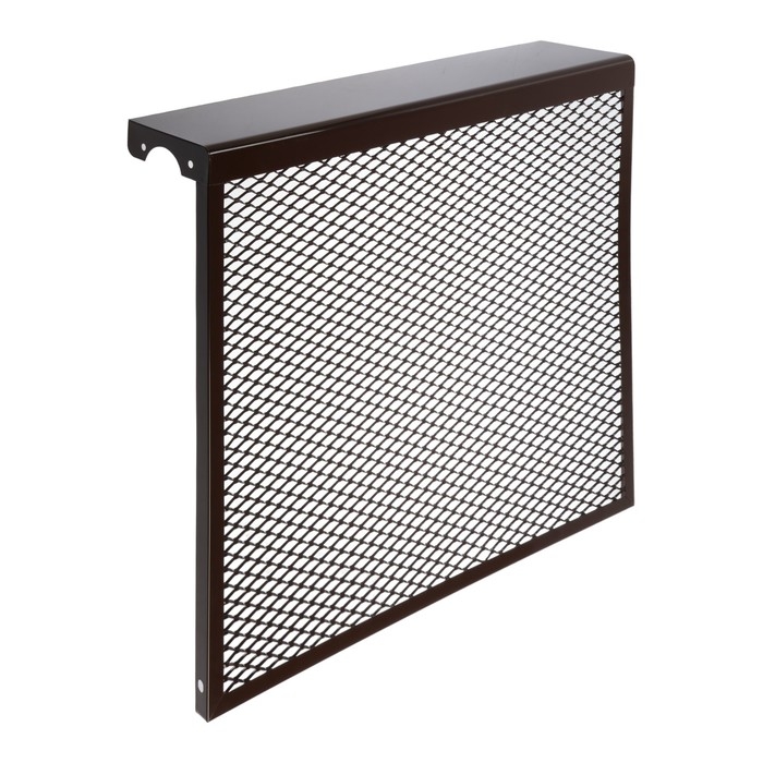 Экран на чугунный радиатор Экран на чугунный радиатор "ВИЕНТО" 7МЭР, 690х610х142 мм, 7 секций, металл, коричневый