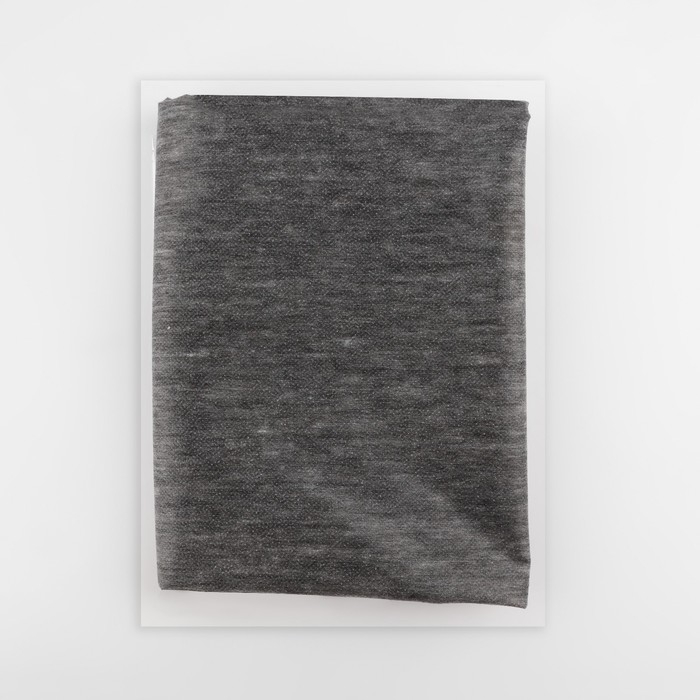 Флизелин клеевой, точечный, 35 г/кв.м, 1,5 м &times; 1 м, цвет графит