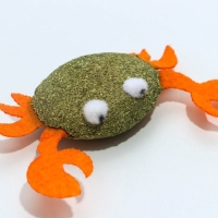 Игрушка для кошек &laquo;Краб&raquo; из кошачьей мяты, 4 х 5 см