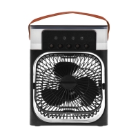 Портативный вентилятор LOF-06, с функцией увлажнителя, 3 скорости, питание USB, чёрный Портативный вентилятор LOF-06, с функцией увлажнителя, 3 скорости, питание USB, чёрный