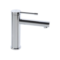 Смеситель для раковины Accoona A96112, 1-рычажный, латунь, картридж 35мм, h=18см, хром Смеситель для раковины Accoona A96112, 1-рычажный, латунь, картридж 35мм, h=18см, хром