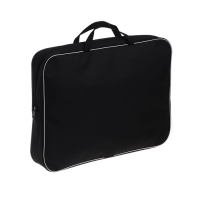 Папка для чертежей и рисунков А3, 470 х 350 х 70 мм, с ручками, текстильная, Calligrata, чёрная Папка для чертежей и рисунков А3, 470 х 350 х 70 мм, с ручками, текстильная, Calligrata, чёрная