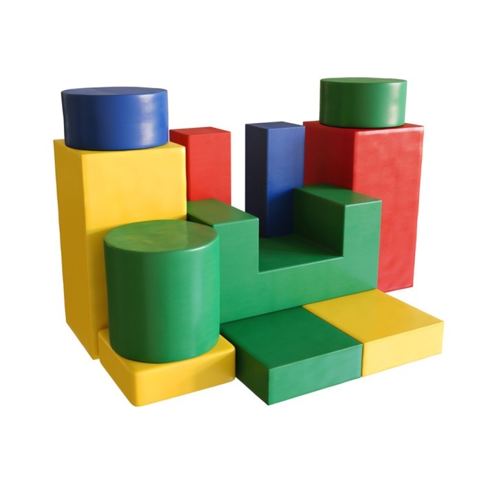 Мягкий конструктор «Фабрика», 11 элементов Мягкий конструктор «Фабрика», 11 элементов