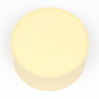 Подарочная коробка "Крема" кремовая, завальцованная без окна, 21 х 11 см