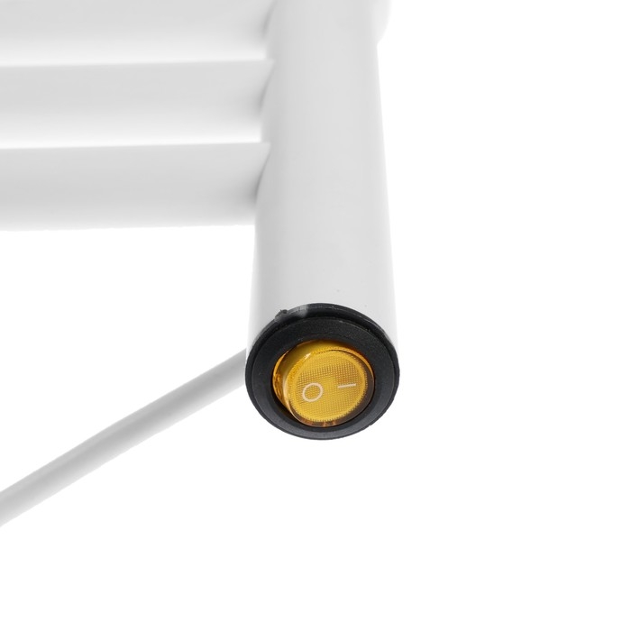 Полотенцесушитель электрический ZEIN PE-08 Полотенцесушитель электрический ZEIN PE-08 "Богема", 500х600 мм, 8 перекладин, белый