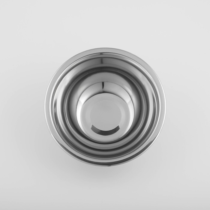 Миска глубокая из нержавеющей стали Доляна &laquo;Индия&raquo;, 1 л, d=20 см