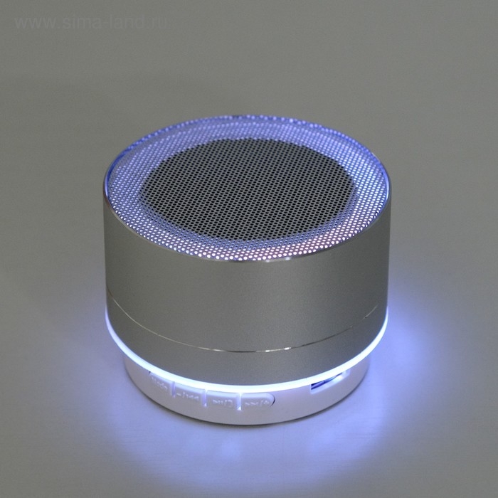 Портативная колонка LuazON LAB-05, 3 Вт, 520 мАч, Bluetooth, USB, microSD, microUSB, МИКС Портативная колонка LuazON LAB-05, 3 Вт, 520 мАч, Bluetooth, USB, microSD, microUSB, МИКС