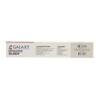 Выпрямитель Galaxy GL 4519, 40 Вт, керамическое покрытие, 85х20 мм, до 180 &deg;С, чёрный