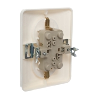 Розетка двухместная Luazon Lighting "Орион", 16 А, скрытая, с з/к, белая Розетка двухместная Luazon Lighting "Орион", 16 А, скрытая, с з/к, белая