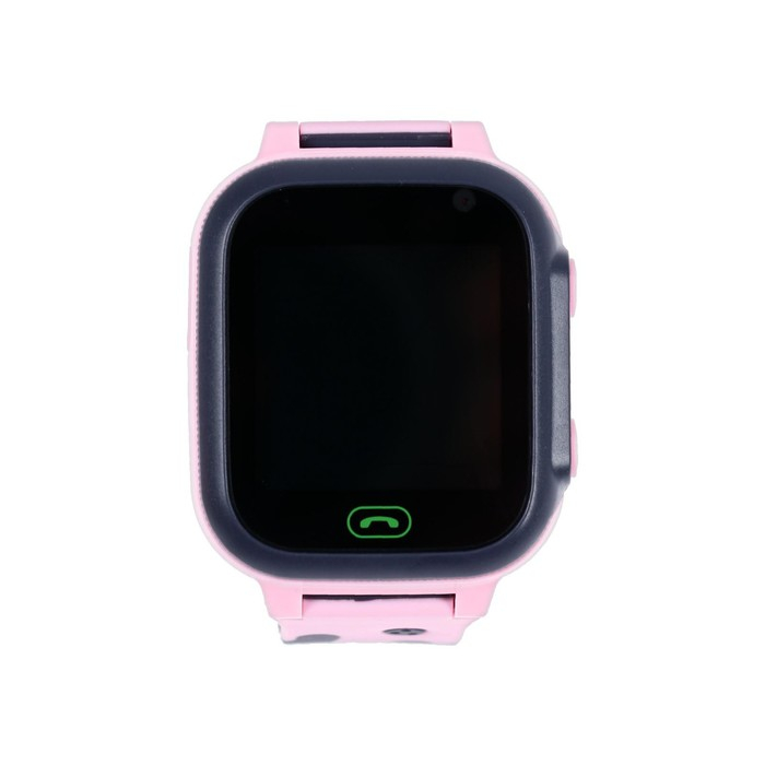 Детские смарт-часы Windigo AM-15, 1.44", 128x128, SIM, 2G, LBS, камера 0.08 Мп, розовые