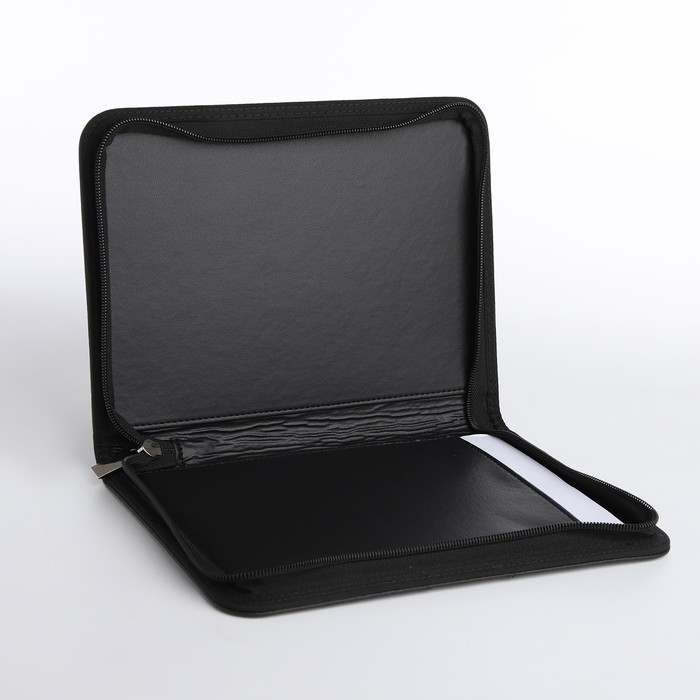 Папка для документов, А5, цвет чёрный Папка для документов, А5, цвет чёрный