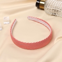 Ободок для волос QF &laquo;Классика&raquo;, клетка, 2.5 см, МИКС