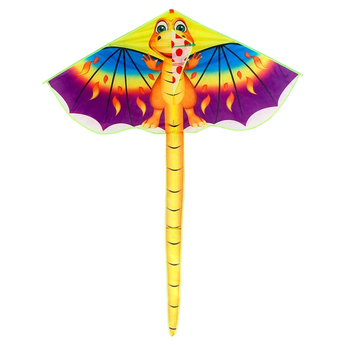 Воздушный змей &laquo;Дракончик&raquo;, цвета МИКС