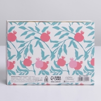 Коробка подарочная складная, упаковка, &laquo;Расцветай&raquo;, 21 х 15 х 5 см