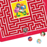 Подарочный набор: Магнитная книга + пазлы + настольная игра &laquo;Удивительное приключение&raquo;, Дисней