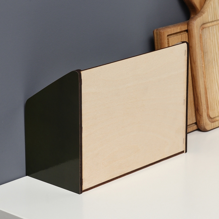 Хлебница деревянная Доляна &laquo;Натюрморт&raquo;, 20,5&times;28,5&times;13 см