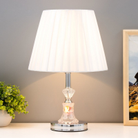 Лампа настольная Е27 220В "Чистота" низ с подсветкой 38х25х25 см RISALUX