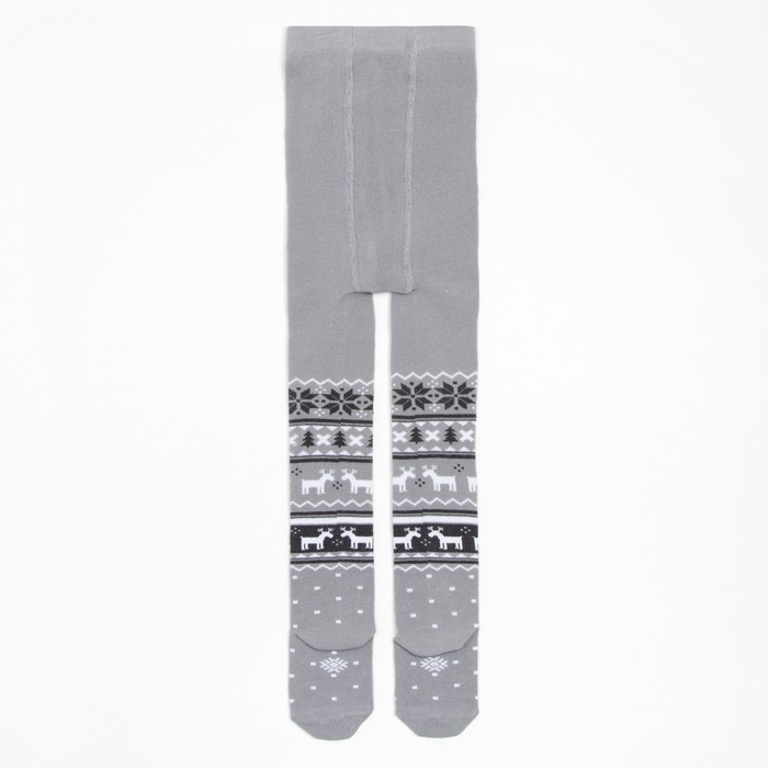 Новый год.Колготки детские KAFTAN Новый год.Колготки детские KAFTAN "Winter" 104-110 см, серый