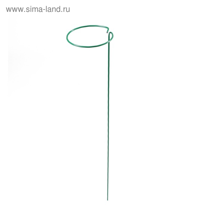 Кустодержатель для цветов, d = 20 см, h = 70 см, ножка d = 0.3 см, металл, зелёный, Greengo Кустодержатель для цветов, d = 20 см, h = 70 см, ножка d = 0.3 см, металл, зелёный, Greengo