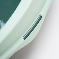 Туалет с бортом треугольный 47 х 41 х 19,5 см, зелёный Туалет с бортом треугольный 47 х 41 х 19,5 см, зелёный