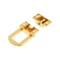 Замок-защелка на ящик ZM01, 2.5&times;2 см, цвет золото