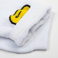 Носки женские махровые &laquo;Утка&raquo;, цвет белый, размер 23-25