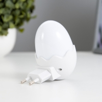 Ночник "Мила" LED белый 6х9х8,5 см Ночник "Мила" LED белый 6х9х8,5 см