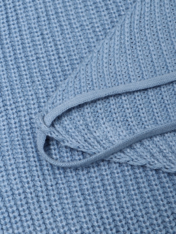 Топ женский вязаный MIST, р. оnesize, голубой