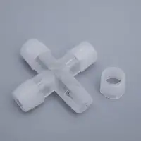 Х-образный коннектор Luazon Lighting для светового шнура 11 мм, 2-pin