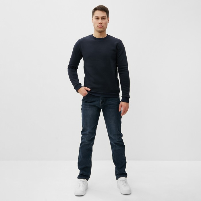 Свитшот мужской НАЧЁС, цвет синий, размер 46 Свитшот мужской НАЧЁС, цвет синий, размер 46