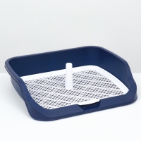 Туалет открытый 53 х 45 х 13 см, синий