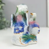 Фигурка керамика &laquo;Уточки-мандаринки цветные&raquo;, 11&times;7&times;11.5 см