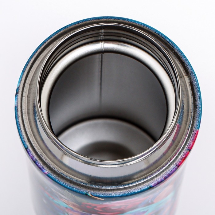 Термокружка, 350 мл, Style "Мопс", сохраняет тепло до 8 ч