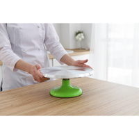 Подставка для торта вращающаяся &laquo;Лазурь&raquo;, d=31 см, цвет МИКС