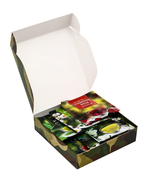 Подарочный чай "Камуфляж", 12 пакетиков