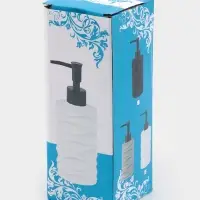 Дозатор для жидкого мыла "Волны", цвет белый