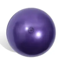 Мяч для художественной гимнастики Металлик, диаметр 19см, цвет фиолетовый