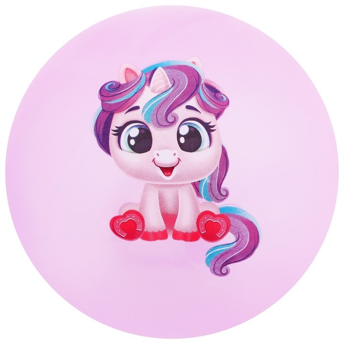 Мяч детский ZABIAKA &laquo;Единорожка&raquo;, d=22 см, цвет МИКС