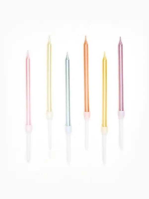 Свечи для торта &laquo;Пати&raquo; 9,5 см, с ножкой 14 см